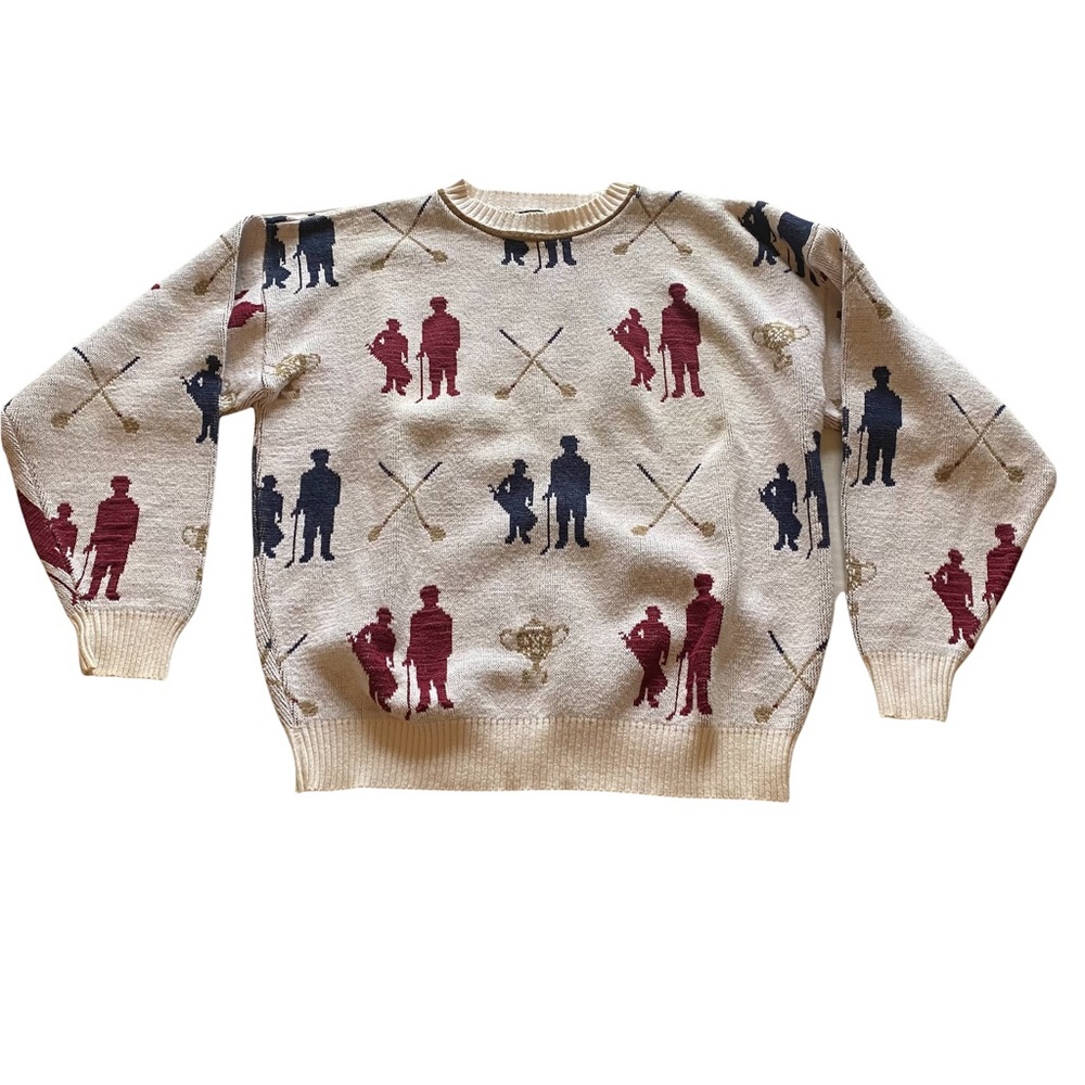 Dominic & Maria golf sweater Medium M